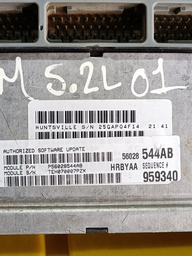 Computadora Dodge Ram 5.2l 5.9l 56028 544ab Original (Usado)