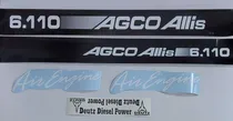 Comprar Juego De Calcos Para Tractores Agco Allis 6.110 (bras)