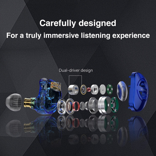 Auriculares Con Cable Trn Mt4 Pro Tipo C Con Micrófono