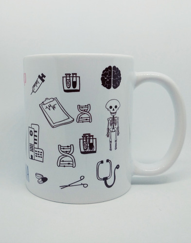 Imagem 3 de 4 de Caneca Personalizada Profissão Biomedicina Biomédico