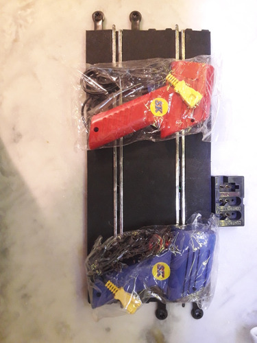 Scalextric  Sk   Kit Tramo Conexión +2 Pulsadores Sin Uso