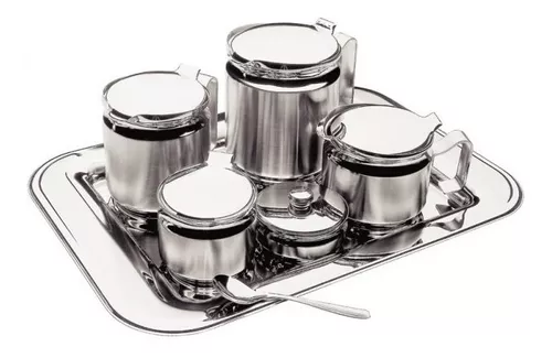 Kit para Chá e Café Tramontina linha Lady Aço Inox - 7 peças