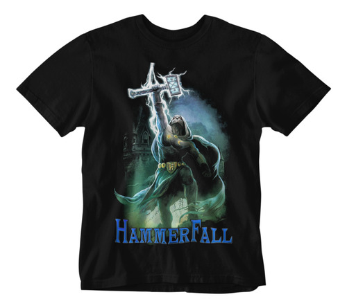 Camiseta Heavy Power Metal Hammerfall  C4