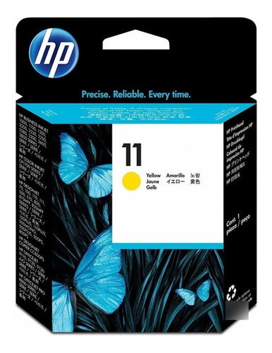 Cabezal Hp 11 Amarillo Original C4813 2800 1200 500 110 9110