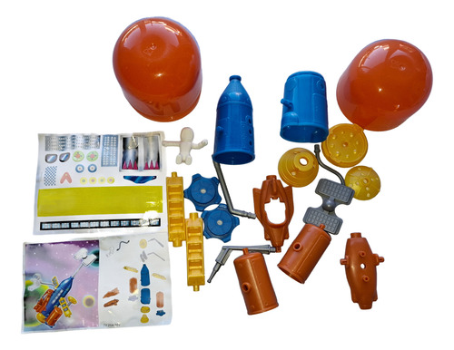 Maxi Kinder Nave Espacial Con Cartina Juguete 22.254.002