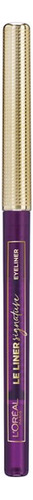 L'oréal Paris Delineador Le Liner Signature Efecto Mate Color Violet Wool