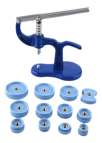 Set De Herramientas Para Relojeros, Kit Completo Azul Azul