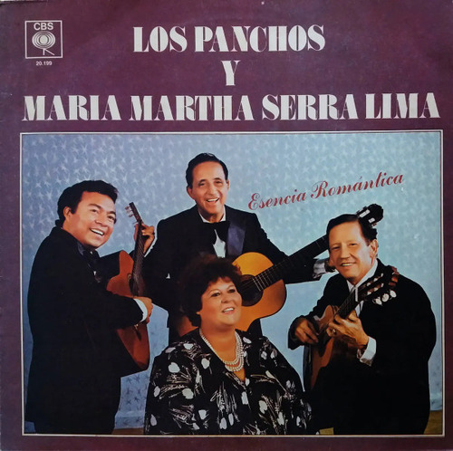 Vinilo De Maria Martha Serra Lima Y Los Panchos