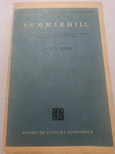 Summerhill A. S. Neill 