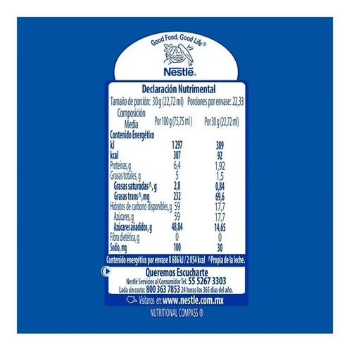 Leche Condensada La Lechera Original 670 G 12 Pzas