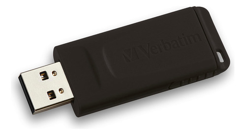 Unidad Usb Deslizante Gb De Verbatim - Negro