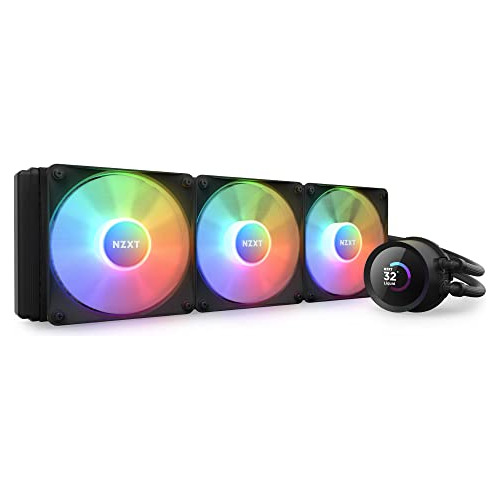 Water Cooling Nzxt Kraken Rgb 360mm Lcd Display - Black