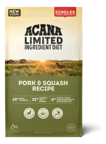 Acana Pork Squash Cerdo Calabaza Perros 10.2kg