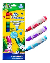 Comprar Crayola Pip-squeaks Plumoncitos Lavables 16 Piezas No Tóxico
