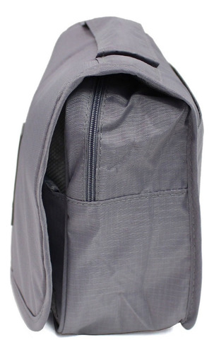 Neceser De Viaje Con Gancho Organizador De Tocador Basico Color Gris