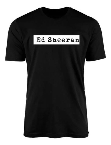 Camiseta Camisa T-shirt Blusa Ed Sheeran Tour 2024 Algodão
