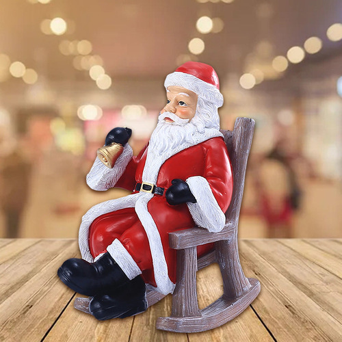 Boneca Do Papai Noel Sentada Cantando Dança Balançando A