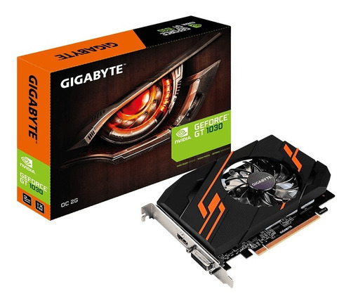 Placa Video Gigabyte Gt 1030 Oc 2g Ddr5 Hdmi Dvi-d 64bit