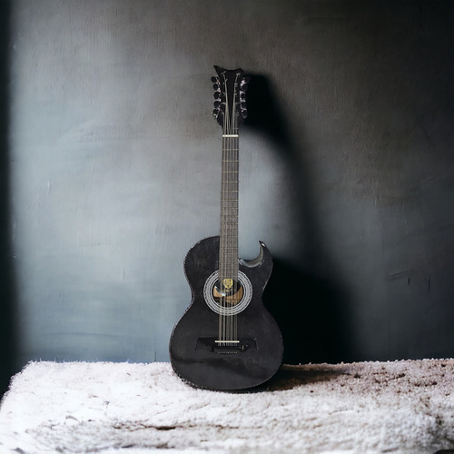 Bajo Quinto Negro Electroacústico Ocelotl® 10 Cuerdas Acabado del cuerpo Barnizado Orientación de la mano Diestro
