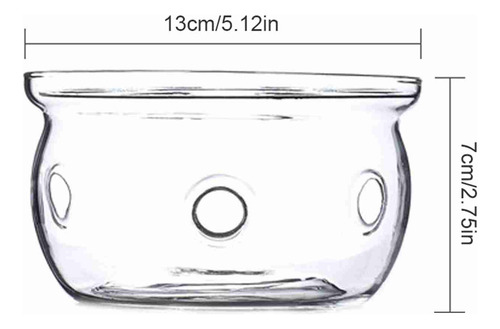 Tetera De Vidrio De Alta Temperatura, De Borosilicato Resist