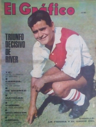 El Grafico 2495 Central 0 River 1 , Union 2 San Lorenzo 2 (Usado)