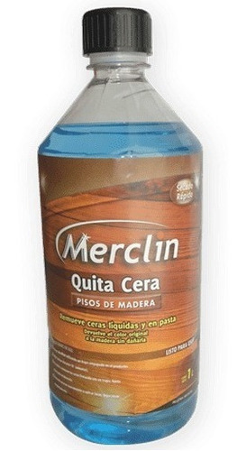 Quita Ceras Para Pisos De Madera X 1l Merclin Colornet