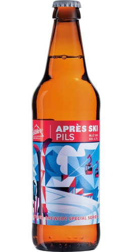 Cerveza Gletcher Apres Ski Pils Botellín 500cc