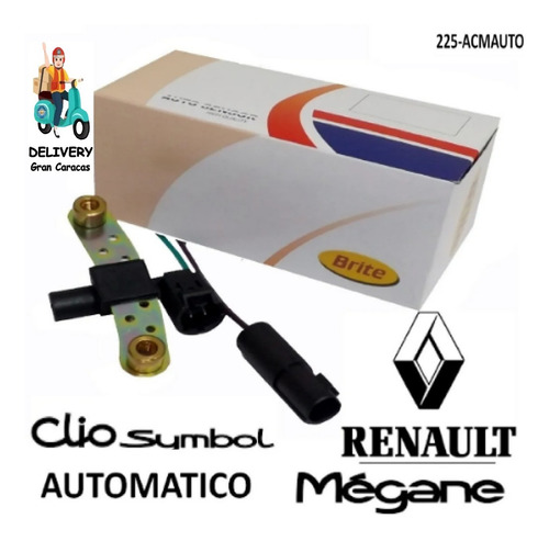 Sensor Cigueñal Avioncito Renault Symbol Clio Megane Automat