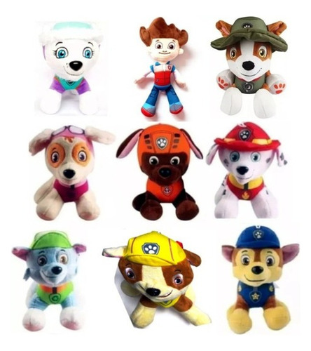 Peluche Patrulla Canina Paw Patroll 20cm  