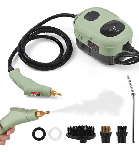 Limpiador A Vapor De Alta Presión De 2500 W, 3 Cabezales De