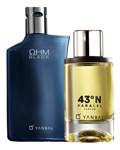 Perfume Ohm Black+ 43 Paralel Yanbal Or - mL a $829
