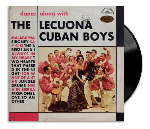 The Lecuona Cuban Boys - Dance Along With - Lp