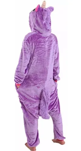 Pijama de unicornio morado hotsell