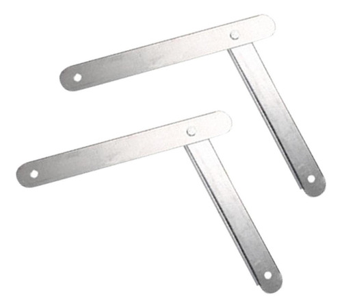 2x Accesorio De Bisagra Para Escalera De Tijera Plegable Kit