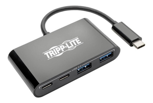 Tripp Lite Usb C Hub Adaptador Convertidor Portátil W 2 x