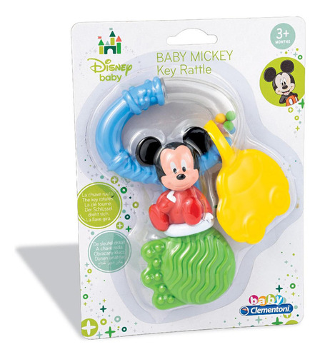 Disney Baby Mickey Sonajero De Llave