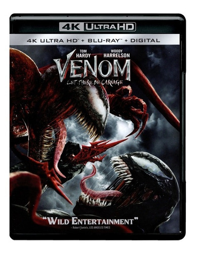 Venom Carnage Liberado Tom Hardy Pelicula 4k Ultra Hd+bluray