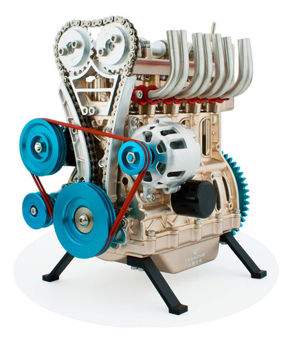 Modelo De Motor Para Armar Djuiinostar De 4 Cilindros