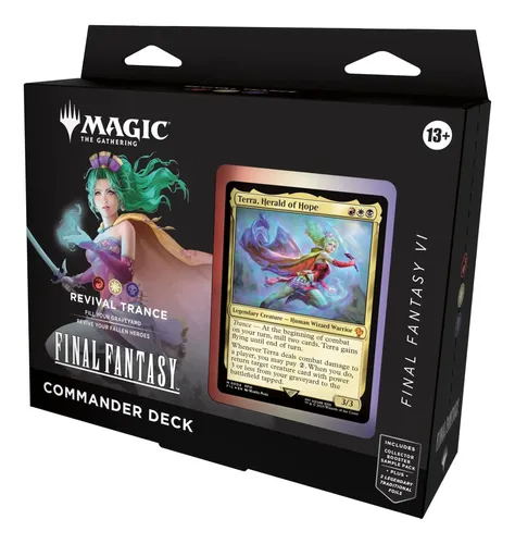 Magia: The Gathering Final Fantasy Vi Commander Deck Revival