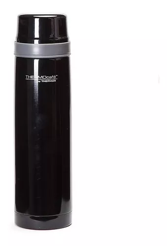 Termo Acero Inoxidable Thermos 1 litro FlatTop - Doble pared de acero  inoxidable - Aislamiento al vacio - Mantiene caliente y frio - Libre…