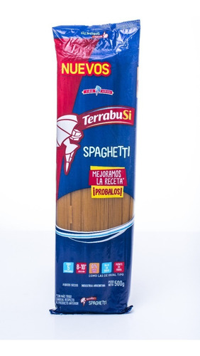 Fideos Tallarines Terrabusi 20 Paq X 500 Gr