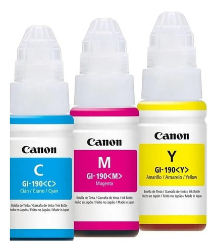 Tintas Canon 190 Originales Delivery Gratis