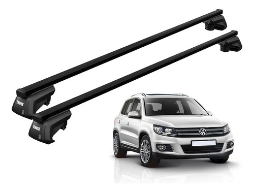 Rack Bagageiro Teto Thule Smartrack Xt Vw Tiguan 2009 2010