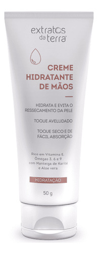 Creme Hidratante De Mãos 50g