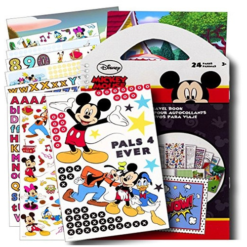 Disney Mickey Mouse Pegatinas Set Viaje Actividad