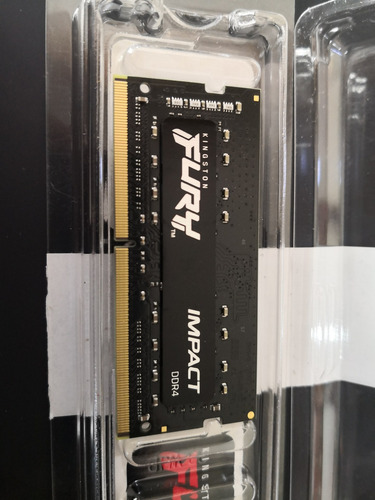 Memoria Ram Fury Impact Ddr4 2666mhz Gamer 8gb 1 Kingston (Usado)