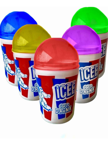 Vaso Bebida Icee Dulcero, Icee Chela 2 L Pack  20 Pzas