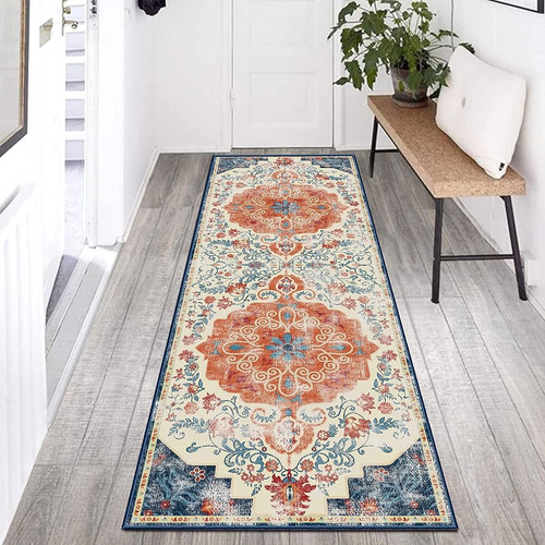 ~? Cocina Pasillo Runner Alfombra 2x6 Lavable Boho Baño Lava