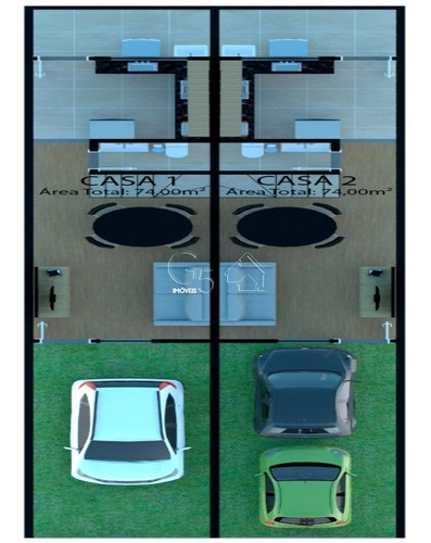 Sobrados A Venda Residencial Santo Antonio Franco Da Rocha - Ca00480 - 69400558