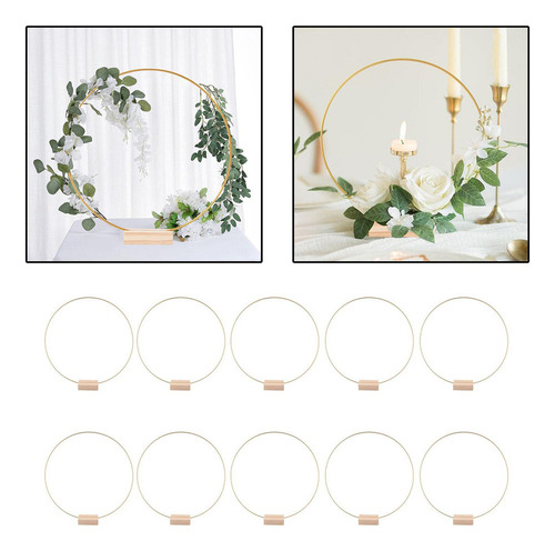 Centro De Mesa Bn Con Forma De Anillo Floral De 30 Piezas, 1